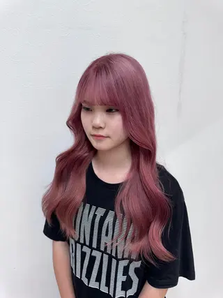 ロング カラー カラー まなみのヘアスタイル