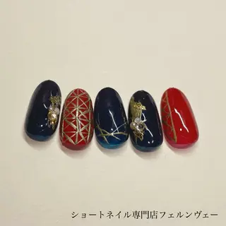 ネイル ショートネイル専門店 フェルンヴェー代々木のネイルデザイン