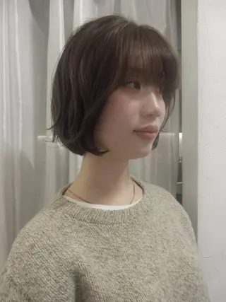 ショート 赤み消しカラー/ ナチュラル/トモキのヘアスタイル