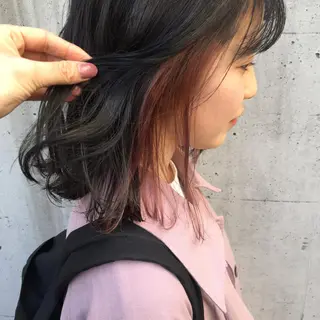 ミディアム カラー マンツーマン美容師 立川　♡MIHO♡のヘアスタイル