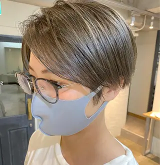 ショート カラー 坂本 裕介/パーマのヘアスタイル