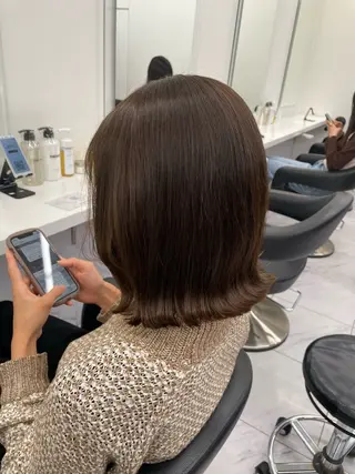 ショート カラー ヘアアレンジ 💗横浜美容室 💗HARUNAのヘアスタイル