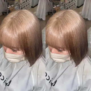 ショート カラー ヘアアレンジ 梅田中崎町髪質改善 /オキヒロト/エコルのヘアスタイル
