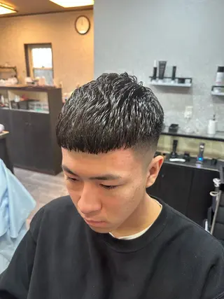 ショート 田島 颯人のヘアスタイル