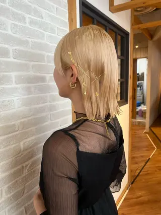 ミディアム カラー ヘアアレンジ Topstylist YUKIのヘアスタイル
