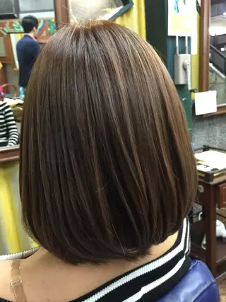 カラー 中村 海のヘアスタイル