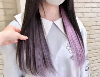 ミディアム SHION🍒ྀི/ ヘアメ/つや髪/のヘアスタイル