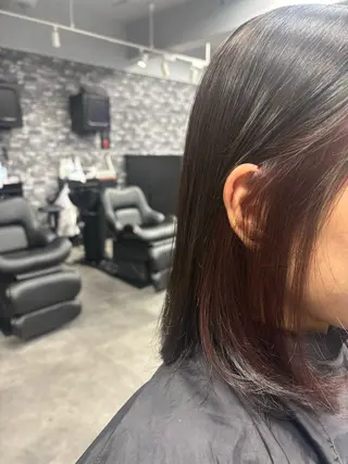 カラー まさか あやかのヘアスタイル