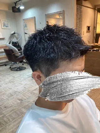 ミディアム メンズ 💥桜木町メンズ専門 💥ルキのヘアスタイル