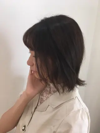 カラー 坂上 岳のヘアスタイル