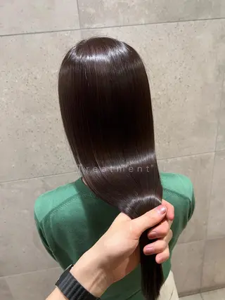 ロング カラー レイヤーカット／ 髪質改善✨山中優のヘアスタイル