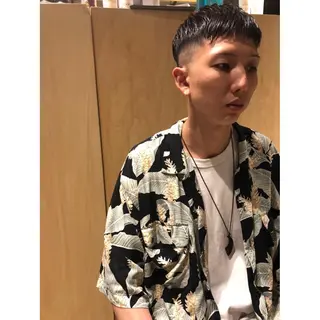 メンズ 🌈圧倒的デザイン パーマ　関和希のヘアスタイル