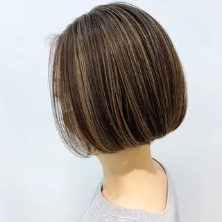 カラー 【レイヤーカット】 キサヌキミワのヘアスタイル