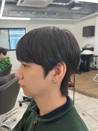ショート パーマ 🏆メンズヘア特化 🥇代表りんぺーのヘアスタイル
