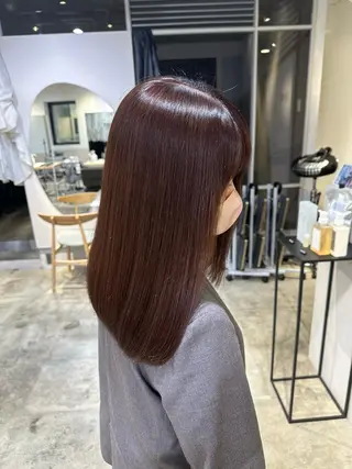 ロング カラー 韓国ヘア/レイヤー Yan✂︎のヘアスタイル