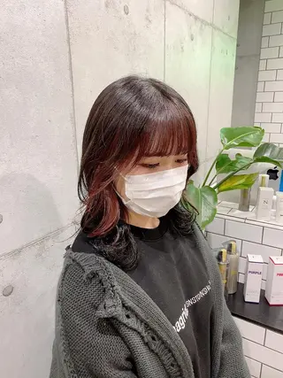 ショート カラー newi赤羽 HINATAのヘアスタイル