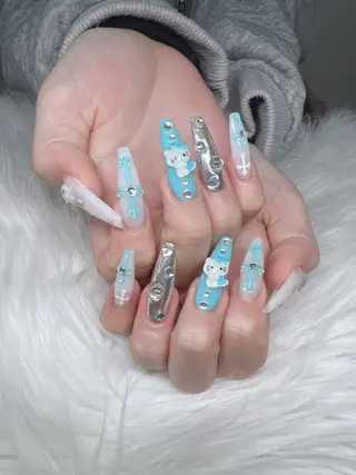 ネイル Lee Nails チップ長さだし専門店のネイルデザイン
