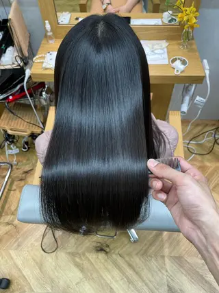 ロング カラー パーマ 髪質改善🌸縮毛矯正 専門家💖後藤のヘアスタイル