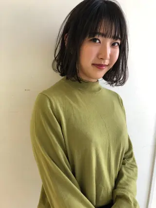 ミディアム カラー 🟩白髪ぼかし/ボブ /ショートヘア/大司のヘアスタイル