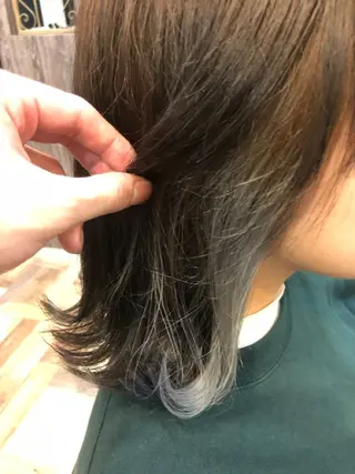 ミディアム カラー Hair's RooMのヘアスタイル