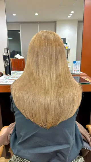 ロング セナ 抜け感レイヤー職人のヘアスタイル