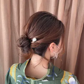 ミディアム ヘアアレンジ キッズ ヘアメイク10年から 美容師💄Anriのヘアスタイル