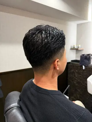 ショート メンズ 平野 蒼太のヘアスタイル