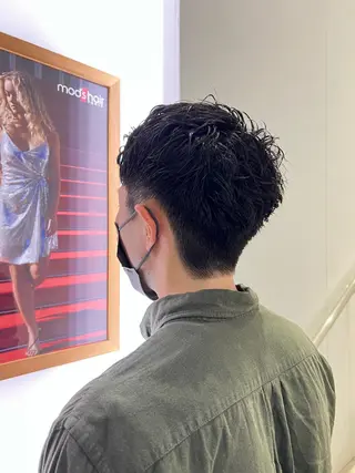 メンズ 柴田 綺音のヘアスタイル