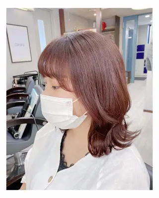 ミディアム カラー ＊横浜駅＊ 金子 誠也のヘアスタイル