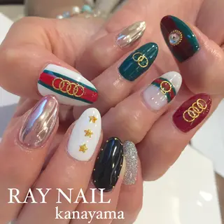 ネイル Arowa 伊田のネイルデザイン