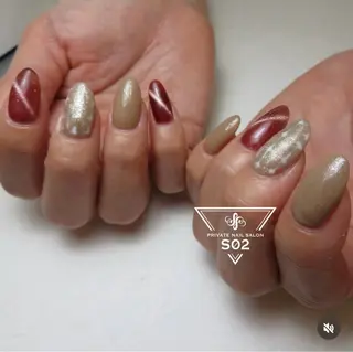 ネイル S02 𝙲𝚑𝚒𝚎のネイルデザイン