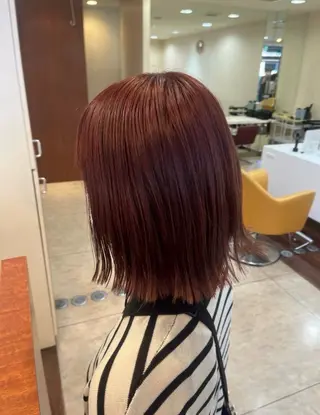 カラー 上村 里奈のヘアスタイル
