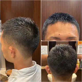 ショート メンズ 根尾 海咲のヘアスタイル