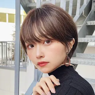 ショート カラー 大阪/豊中/ メンズパーマ/ちぇるのヘアスタイル