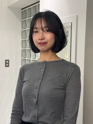 ショート カラー ワンカールで盛れる レイヤー🎀Macoのヘアスタイル