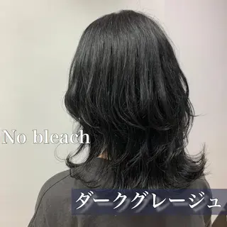 セミロング カラー ベージュカラー💖 やすひろのヘアスタイル