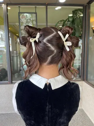 ロング ヘアアレンジ 大人可愛い:: Rioのヘアスタイル