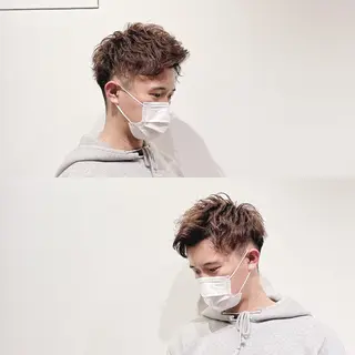 ショート パーマ メンズ 瀧野 翔吾【メンズ特化】のヘアスタイル