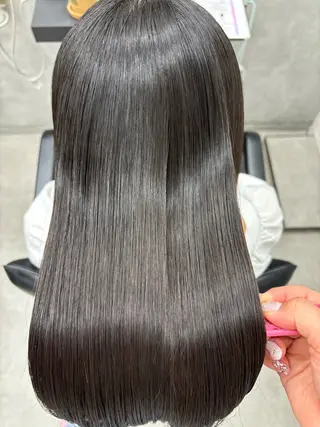 ロング すぐ巻ける縮毛矯正 🍀勝倉　麗のヘアスタイル
