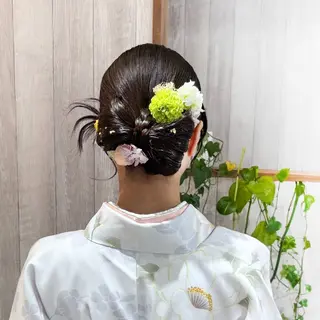 ロング ヘアアレンジ iMiuqelo所属・Hair/Make- up❤︎saOsaのヘアスタイル