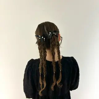 ヘアアレンジ 柳原 沙耶のヘアスタイル