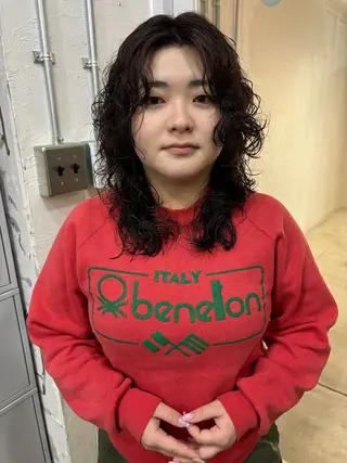 セミロング 大西 柚羽のヘアスタイル