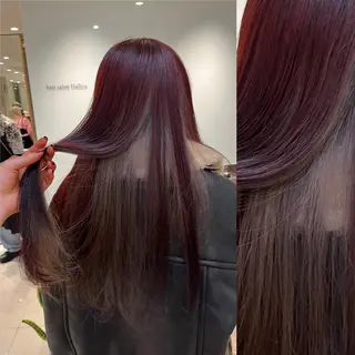 ロング カラー ヘアアレンジ stylist ◎RUKI.のヘアスタイル