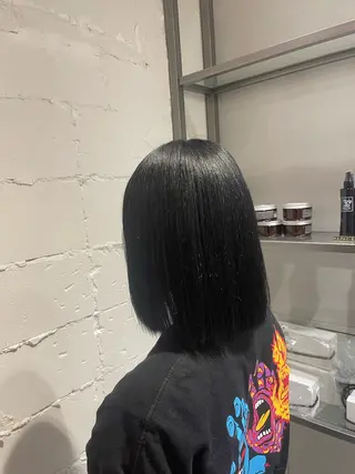 ミディアム 🇨🇳ハイトーン ワンホン🇰🇷ななのヘアスタイル