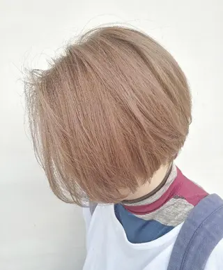 ショート カラー パーマ ヘアアレンジ 6月オープン♪豊見城 Lodattu✁清水のヘアスタイル