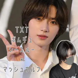 ショート メンズ 大阪韓国メンズ特化 LUNAのヘアスタイル