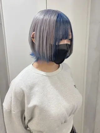 カラー レディースカット モデル✂️中野裕介のヘアスタイル