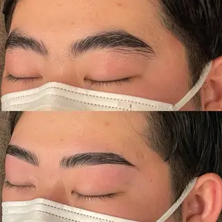 メンズ アイブロウ Arva salonのマツエク・マツパデザイン