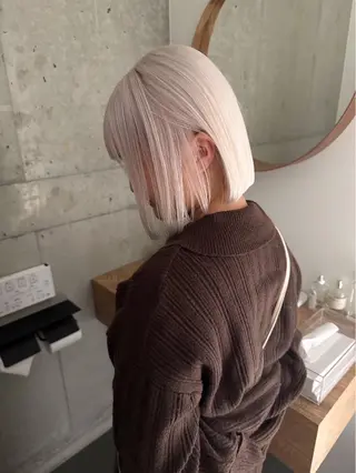 カラー ハイトーン特化 名古屋/たまきのヘアスタイル