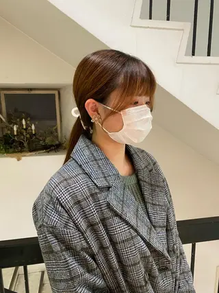 セミロング 'AXIS maiのヘアスタイル